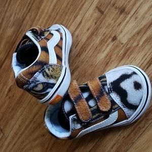 Animal Print Toddler Vans